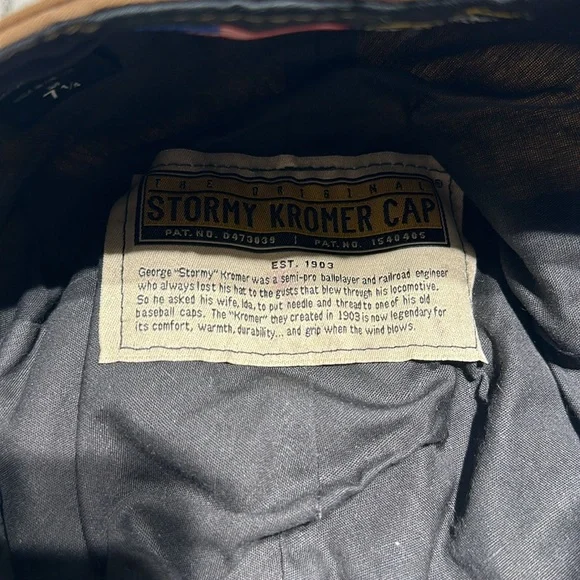 Original Stormy Kromer fishing cap
